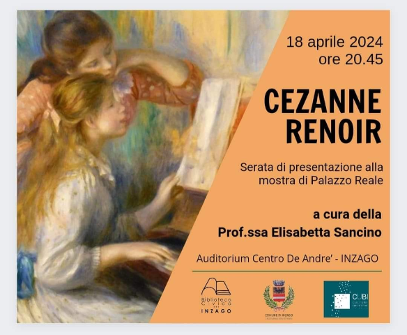 CEZANNE RENOIR - Biblioteca civica