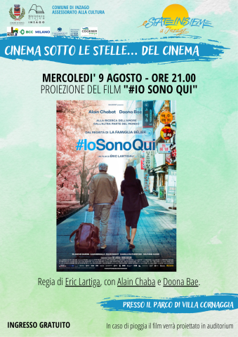 CINEMA SOTTO LE STELLE... DEL CINEMA - "#IO SONO QUI" 