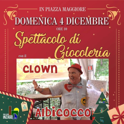 SPETTACOLO DI GIOCOLERIA con il clown Albicocco