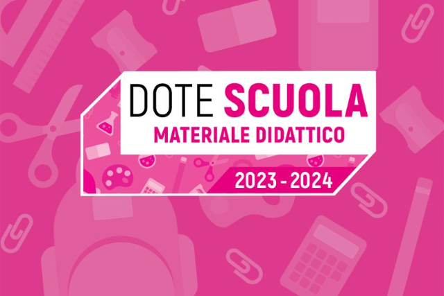 Dote Scuola – componente Materiale Didattico, a.s. 2023/2024, Borse di studio statali, a.s. 2022/2023